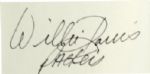 Ray Nitschke & Willie Davis Green Bay Packers Signed Cut Display - JSA