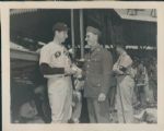 1940s Circa Joe Dimaggio New York Yankees "The Sporting News Collection Archives" Original Type 1 8"x10" Photo (Sporting News Collection Hologram/MEARS Type 1 Photo LOA)