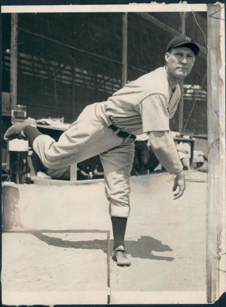 1936 Red Ruffing New York Yankees "The Sporting News Collection Archives" Original Type 1 7" x 9" Production Art (Sporting News Collection Hologram/MEARS Type 1 Photo LOA)