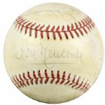1970s Los Angeles Dodgers Signed ONL (Feeney) Baseball w/ 17 Signatures Incl. Duke Snider Don Drysdale - JSA