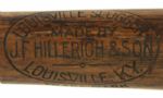 1905-10 J.F. Hillerich & Son ? Reily Side Written Dead Ball Era Professional Model Game Used Bat (MEARS LOA)