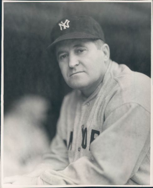 1931-37 Joe McCarthy New York Yankees George Burke "The Sporting News Collection Archives" Original Type 1 8"x10" Photo (Sporting News Collection Hologram/MEARS Type 1 Photo LOA)