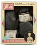 1950s MIB Jack Dempsey Endorsed Everlast Boxing Gloves (Four Gloves)