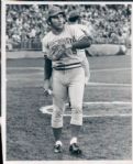 1971-77 Johnny Bench Cincinnati Reds "The Sporting News Collection Archives" Original Type 1 8"x10" Photos - Lot of 4 - (Sporting News Collection Hologram/MEARS Type 1 Photo LOA)