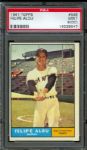 1961 Topps Giants Felipe Alou #565 PSA MINT 9 (OC)