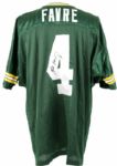 1990's Brett Favre Green Bay Packers Signed Wilson Authentic Replica Jersey - JSA