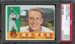 1960 Topps Indians Chuck Tanner #279 PSA MINT 9 (OC)
