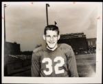 1971 Ray Nitschke High School Second Generation Photo (Earliest Football Image) Green Bay Packers Legend