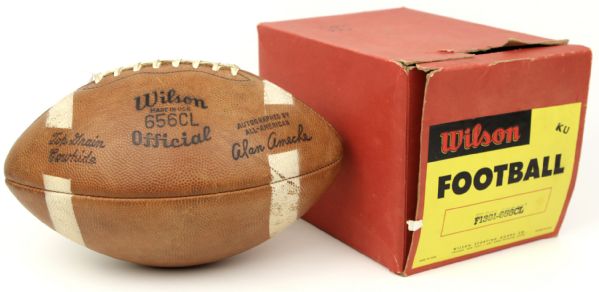 1950s Alan Ameche Wilson Signature Model Official Football w/ Original Box