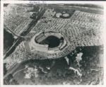 1957 Milwaukee Braves County Stadium Aerial View "The Sporting News Collection Archives" Original Type 1 8"x10" Photo (Sporting News Collection Hologram/MEARS Type 1 Photo LOA)