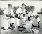 1953 Milwaukee Braves First Spring Training The Sporting News Collection Archives Original Type 1 8x10 Photos - Lot of 4 - (Sporting News Collection Hologram/MEARS Type 1 Photo LOA)