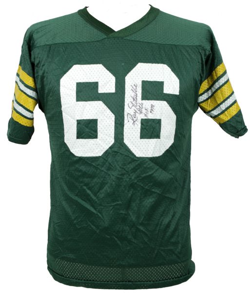 Ray Nitschke Green Bay Packers Signed #66 Southern Athletic Youth Replica Jersey - JSA