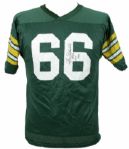 Ray Nitschke Green Bay Packers Signed #66 Southern Athletic Youth Replica Jersey - JSA