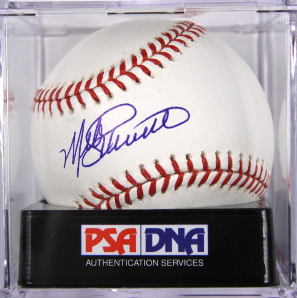 Mike Schmidt Phillies Single Signed OML (Selig) Baseball PSA/DNA GEM MT 10