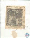 1948-52 Joe McCarthy Boston Red Sox The Sporting News Collection Archives Original Type 1 Production Art & Photo (Sporting News Collection Hologram/MEARS Type 1 Photo LOA)
