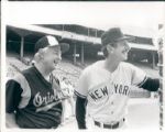 1985 Billy Martin New York Yankees Earl Weaver Baltimore Orioles "The Sporting News Collection Archives" Original Type 1 8" x 10" Photo (Sporting News Collection Hologram/MEARS Type 1 Photo LOA)