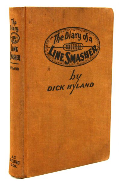 1932 "The Diary of a Line Smasher" Hardcover Book