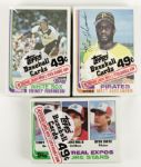 1982 Topps Cello Unopened Packs (3)