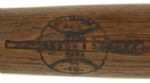 1910 Era  Paterson  & Schnee Ohio Game Used Bat 