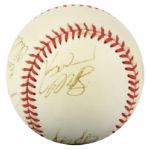 1999 Chicago Cubs Multi-Signed ONL (Coleman) Baseball (11 Signatures) (PSA/DNA)