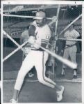 1976 Willie McCovey Oakland As "The Sporting News Collection Archives" Original Type 1 8"x10" Photo (Sporting News Collection Hologram/MEARS Type 1 Photo LOA)