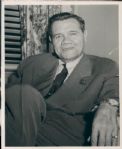 1940-48 circa Babe Ruth "The Sporting News Collection Archives" Original Type 1 8" x 10" Photo (Sporting News Collection Hologram/MEARS Type 1 Photo LOA)