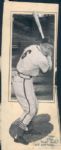 1942 Stan Musial St. Louis Cardinals "The Sporting News Collection Archives" Original Type 1 Production Art (Sporting News Collection Hologram/MEARS Type 1 Photo LOA)