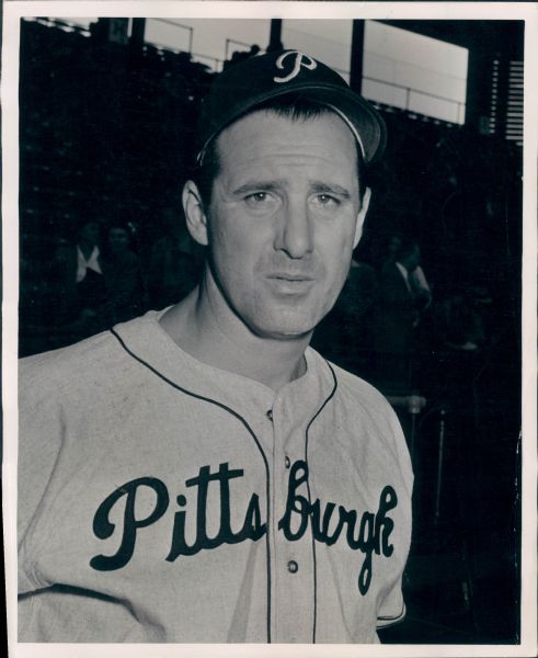 1946 Hank Greenberg Pittsburgh Pirates George Dorrill "The Sporting News Collection Archives" Original Type 1 8"x10" Photo (Sporting News Collection Hologram/MEARS Type 1 Photo LOA)
