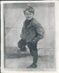 1920s Lou Gehrig at Age 4 New York Yankees New York Daily News "The Sporting News Collection Archives" Original Type 2 8" x 10" Photo (TSN/MEARS Photo LOA)