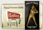 1957 Babe Ruth New York Yankees Red Top Beer HOF Advertisement