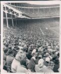 1956 Milwaukee Braves County Stadium Home Opener "The Sporting News Collection Archives" Original Type 1 8"x10" Photo (Sporting News Collection Hologram/MEARS Type 1 Photo LOA)