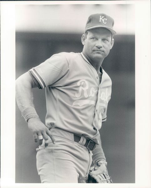 1987 George Brett Kansas City Royals "The Sporting News Collection Archives" Original Type 1 8"x10" Photo (Sporting News Collection Hologram/MEARS Type 1 Photo LOA)