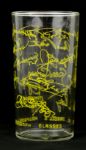 Earl Carroll's Hollywood Glass w/Facsimile Signatures of Groucho Marx, Gene Autry Jack Haley