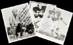 Ray Nitschke Green Bay Packers Signed 8" x 10" Photo - Lot of 3 - JSA