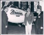 1958 Milwaukee Braves Official Logo Plane "The Sporting News Collection Archives" Original Type 1 8"x10" Photo (Sporting News Collection Hologram/MEARS Type 1 Photo LOA)