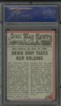 1962 Topps Civil War News Direct Hit #16 PSA MINT 9 (OC)