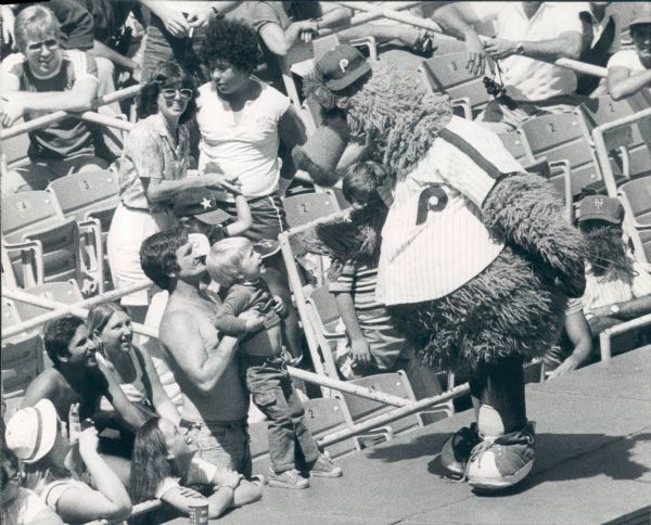 1978-93 Phillies Phanatic "The Sporting News Collection Archives" Original Type 1 Photo (Sporting News Collection Hologram/MEARS Type 1 Photo LOA) - Lot of 12