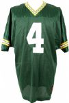 1990s Brett Favre Green Bay Packers Signed Wilson Authentic Replica Jersey - JSA