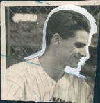 1937 circa Bobby Doerr Boston Red Sox TSN Collection Archives Original Type 1 Production Art (Sporting News Collection Hologram/MEARS Type 1 Photo LOA) - Lot of 6