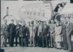 1946 Bob Feller Cleveland Indians Flying All Stars "The Sporting News Collection Archives" Original Type 1 Photo - Lot of 2 (Sporting News Collection Hologram/MEARS Type 1 Photo LOA)