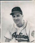 1948-49 Lou Boudreau Cleveland Indians "The Sporting News Collection Archives" Original Type 1 8"x10" Photo (Sporting News Collection Hologram/MEARS Type 1 Photo LOA)