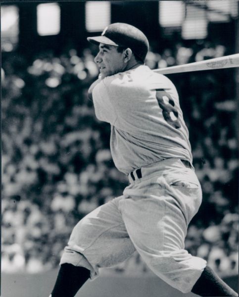 1958-63 circa Yogi Berra New York Yankees "The Sporting News Collection Archives" Original Type 1 8" x 10" Photo (Sporting News Collection Hologram/MEARS Type 1 Photo LOA)