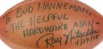Ray Nitschke Green Bay Packers Signed Official Wilson NFL Football - JSA