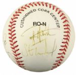 1999 Chicago Cubs Multi-Signed ONL (Coleman) Baseball (11 Signatures) (PSA/DNA)