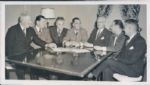 1950 William Harridge & Ford Frick "The Sporting News Collection Archives" Original Type 1 9" x 5" Photo (Sporting News Collection Hologram/MEARS Type 1 Photo LOA)