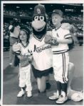 1980 Fredbird St. Louis Cardinals Mascot The Sporting News Collection Archives Original Type 1 8 x 10 Photo (Sporting News Collection Hologram/MEARS Type 1 Photo LOA)