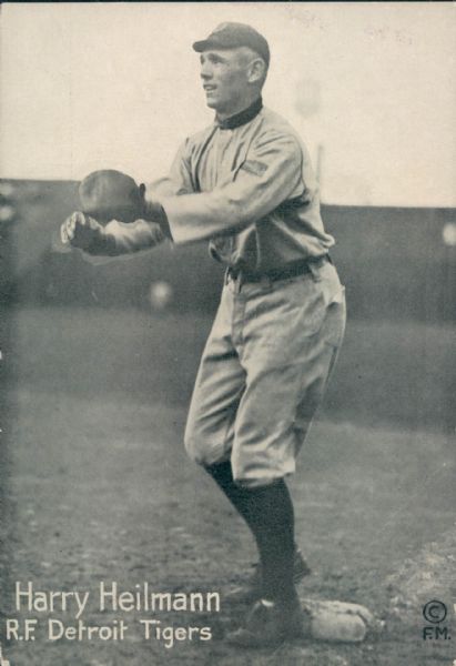 1920s circa Harry Heilmann Detroit Tigers "The Sporting News Collection Archives" Original File 4.5" x 6.5" Photo (Sporting News Collection Hologram/MEARS Photo LOA)