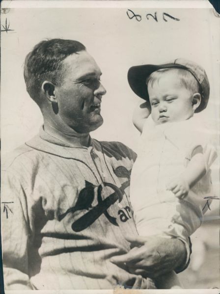 1924-26 Rogers Hornsby St. Louis Cardinals "The Sporting News Collection Archives" Original Type 1 6" x 8" Photo (Sporting News Collection Hologram/MEARS Type 1 Photo LOA)