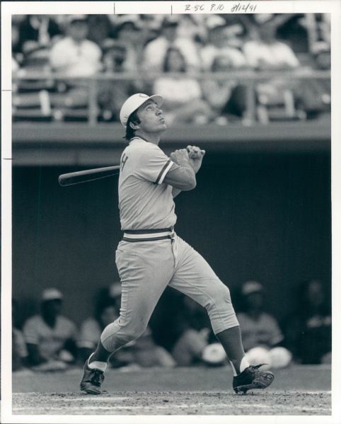 1983 Johnny Bench Cincinnati Reds "The Sporting News Collection Archives" Original Type 1 8"x10" Photo (Sporting News Collection Hologram/MEARS Type 1 Photo LOA)