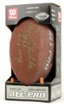 Ray Nitschke Green Bay Packers Signed Wilson Junior Size Football - JSA